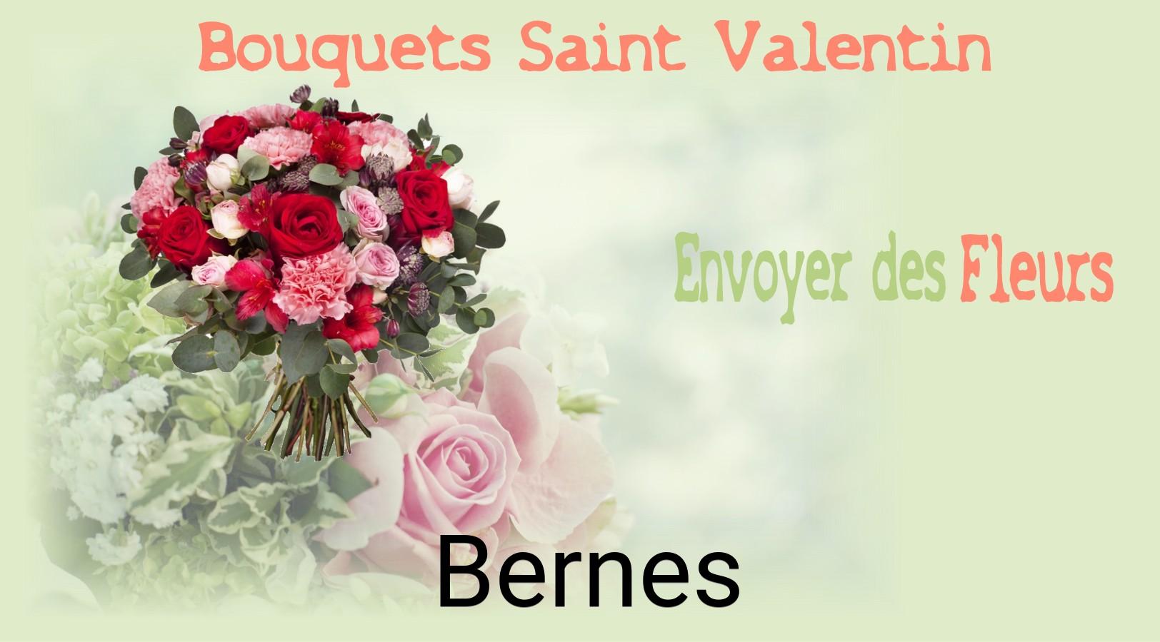 Roses de Saint-Valentin livrées à Bernes